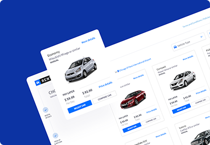 Car Rental App Dashboard project image